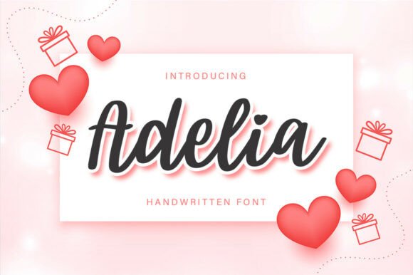 Adelia Script: Crafting Warmth in Handwritten Design