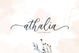 Athalia Script: Elevating Your Brand with a Luxury Typeface