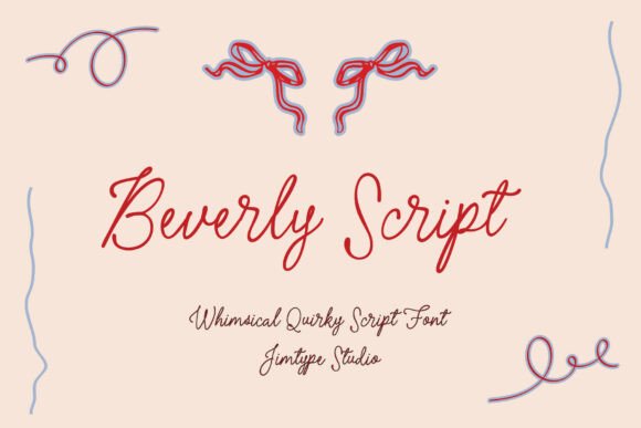Beverly Script: The Whimsical Font for Authentic Design