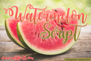 Bring Playful Energy to Your Projects with Watermelon Script