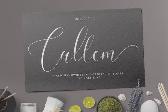 Callem Script: Blending Timeless Elegance with Modern Design