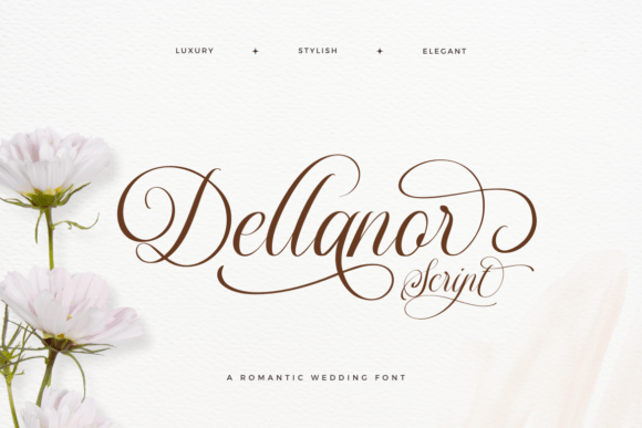 Dellanor Script: Where Romance Meets Luxury in Design