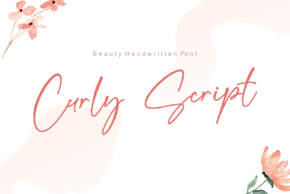 Embrace Elegance: Designing with Curly Script