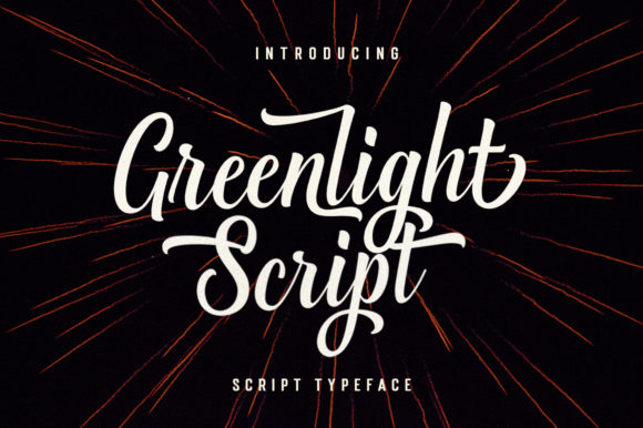 Greenlight Script: A Vintage Font for Modern Designers