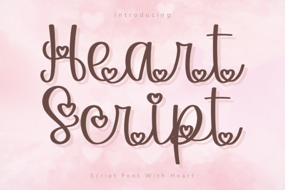 Heart Script: Infusing Playful Romance into Every Design