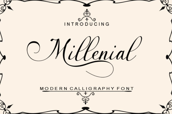 Millenial Script: Modern Calligraphy for Trendy Designs