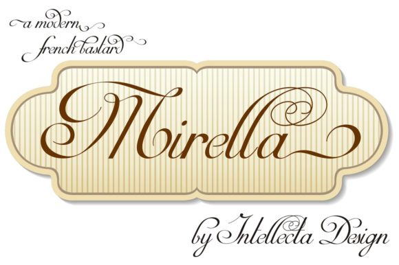 Mirella Script: A Modern Take on Classic French Script