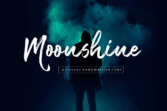 Moonshine Brush Script: A Modern Brush Font for Authentic Design