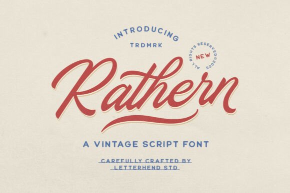 Rathern Vintage Script: Your Guide to Timeless Branding