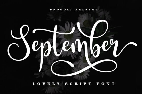 September Script: The Elegant Handwritten Font for Refined Projects