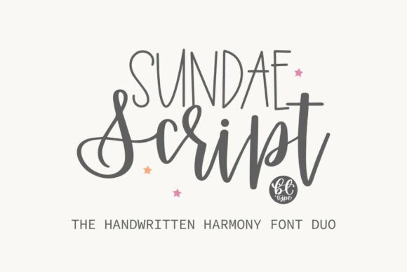 Sundae Script Duo: A Sweet Font Pairing for Modern Design