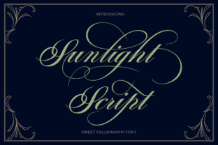 Sunlight Script: More Than a Font, It's a Design Statement