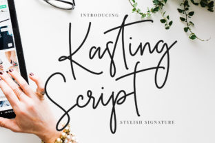 The Kasting Script: A Fresh Take on Handwritten Elegance