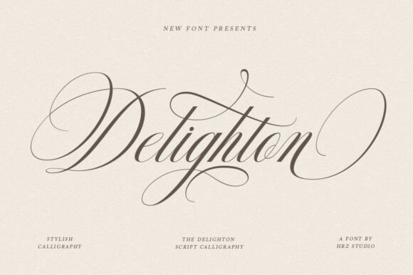 Why Delighton Script is a Designer's Secret for Elegant Branding